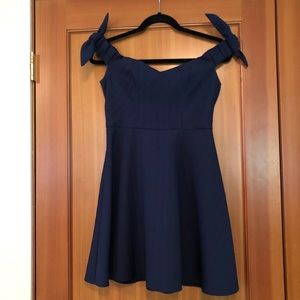 Topshop Navy Blue Dress Like New